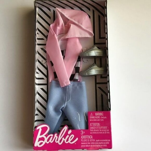 BARBIE KEN HOODIE JACKET & SHORTS OUTFIT - Picture 2 of 7
